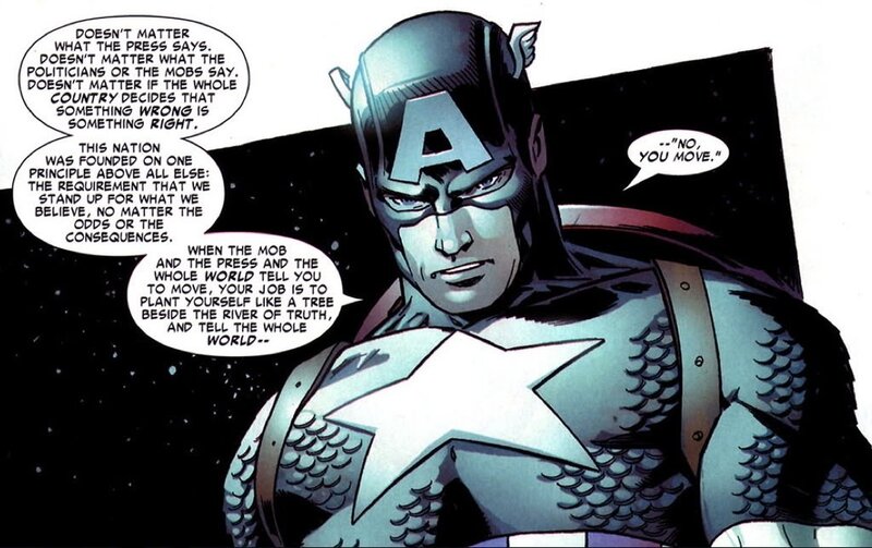 Captain America speech
