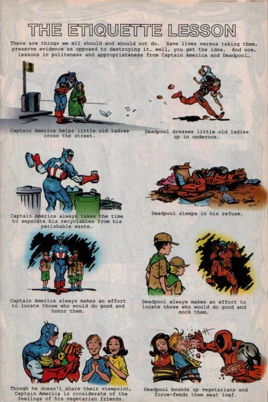 Captain America vs Deadpool