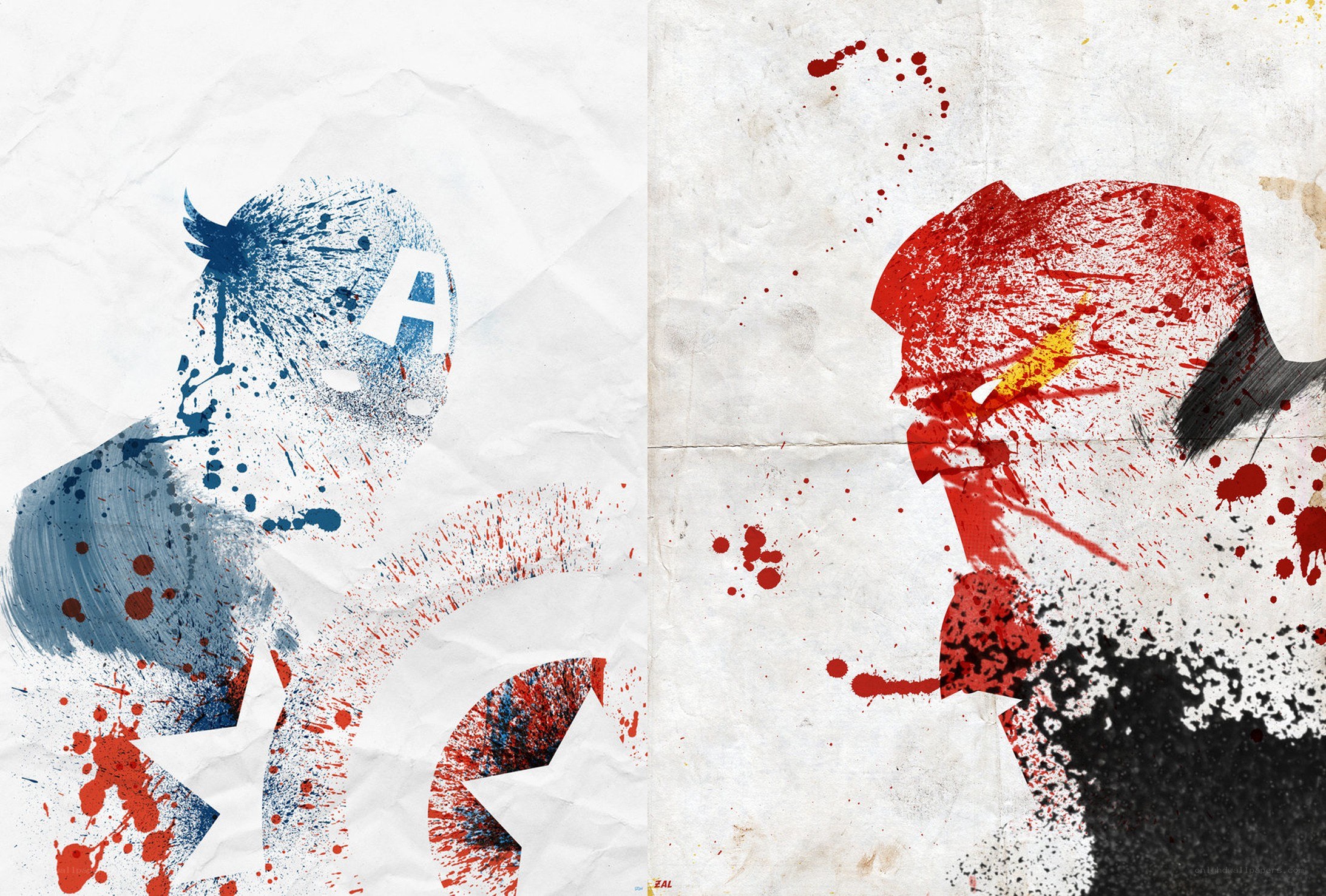 Captain America vs The Flash