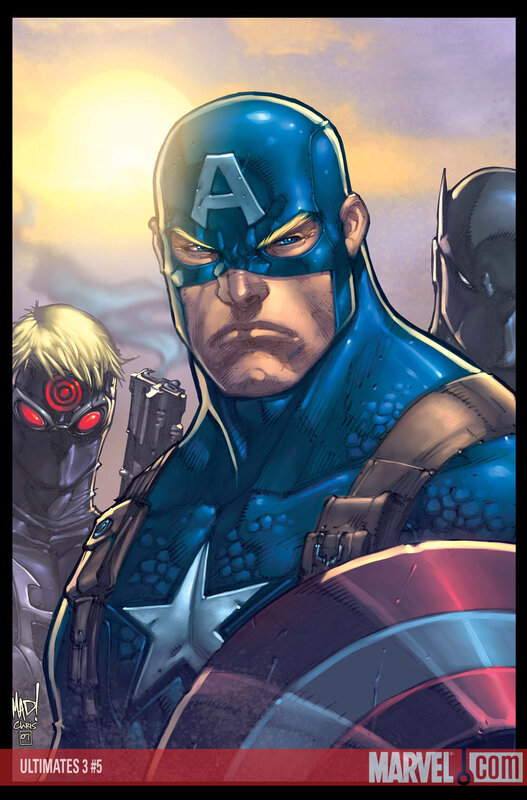 Captain America with Allies