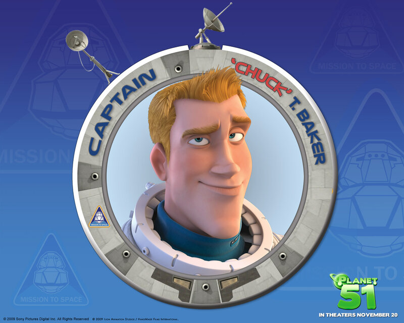 Captain Chuck T. Baker from Planet 51