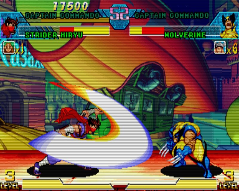 Captain Commando vs Wolverine