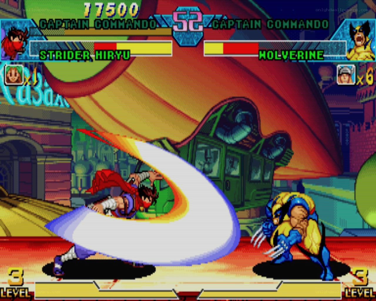 Captain Commando vs Wolverine