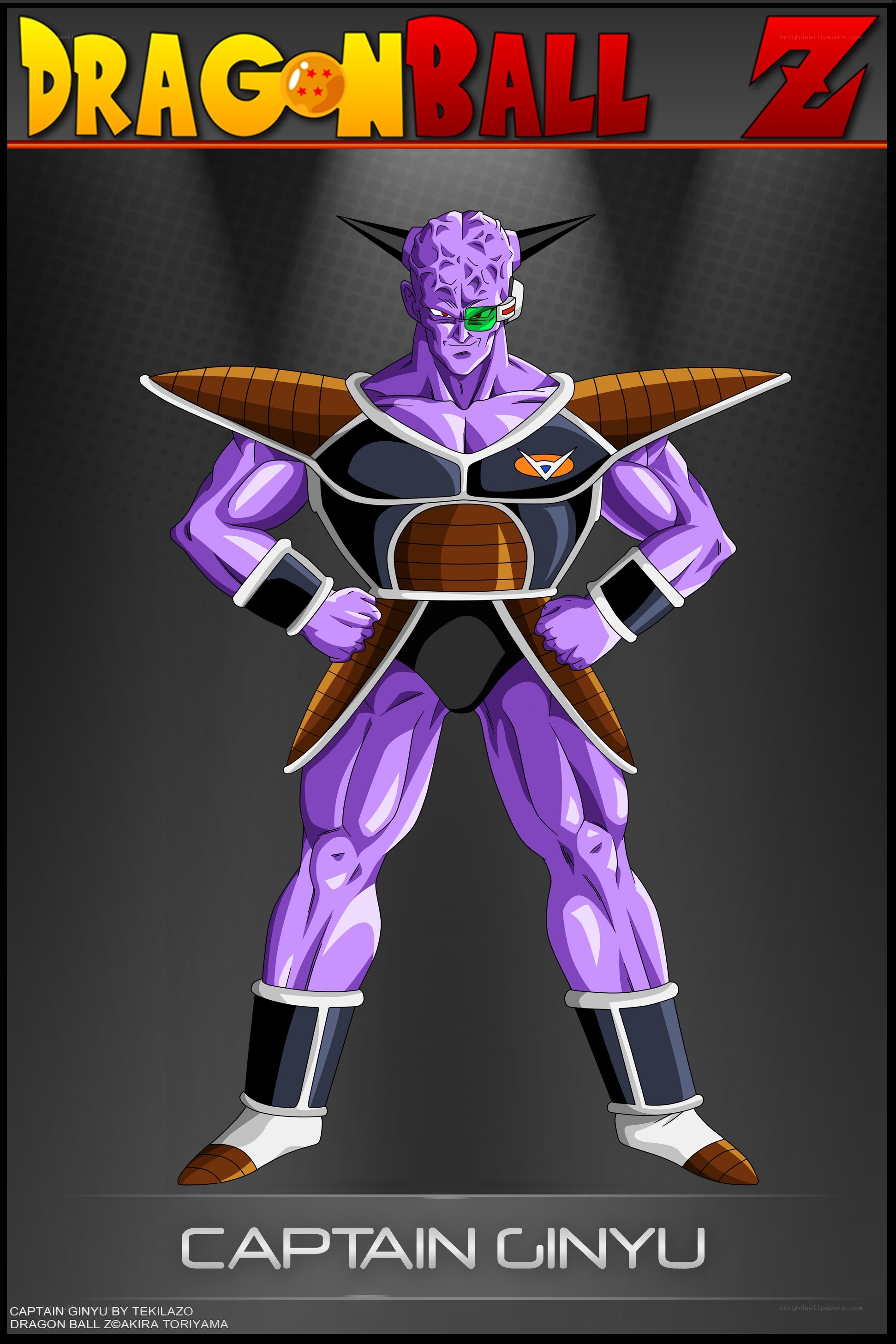 Captain Ginyu from Dragon Ball Z