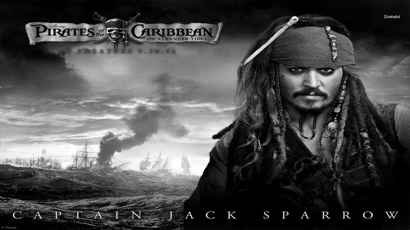 Captain Jack Sparrow — Black