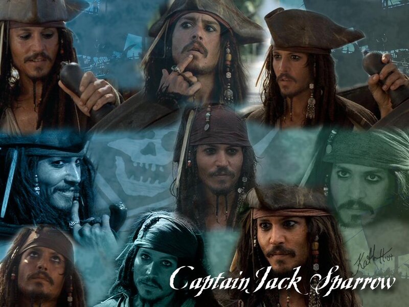 Captain Jack Sparrow collage