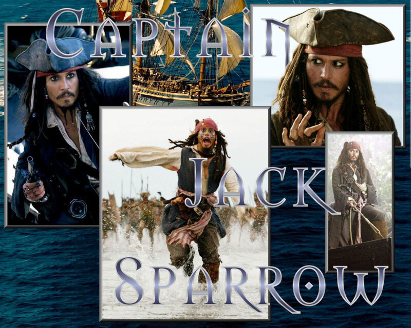 Captain Jack Sparrow collage