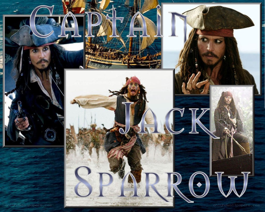Captain Jack Sparrow collage