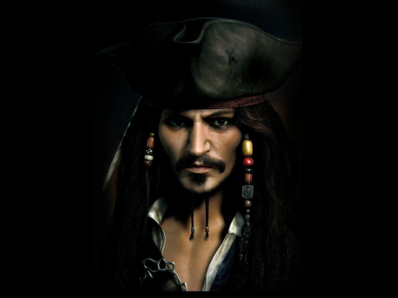 Captain Jack Sparrow portrait