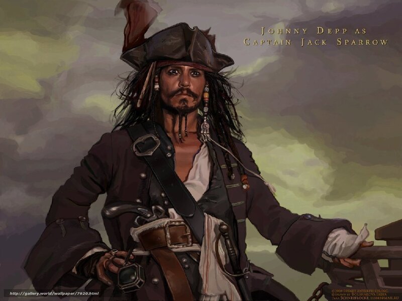 Captain Jack Sparrow portrait