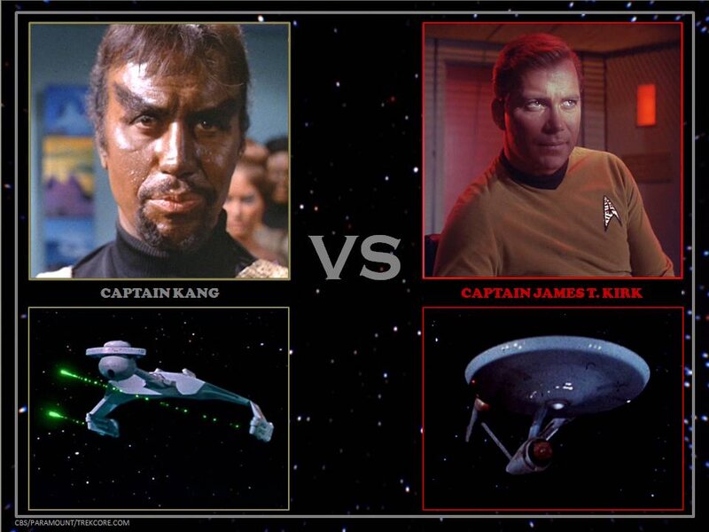 Captain Kang and Captain Kirk