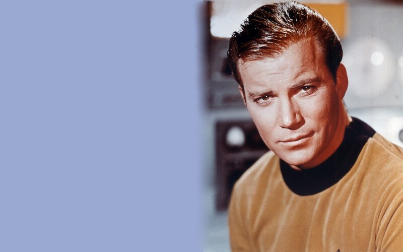Captain Kirk in uniform