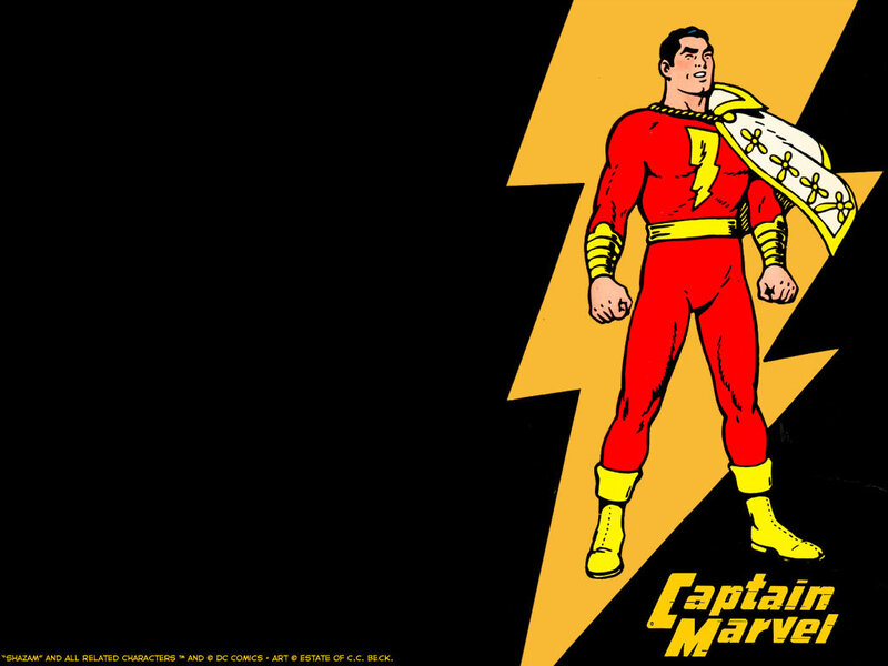 Captain Marvel Character — Red, Heroic
