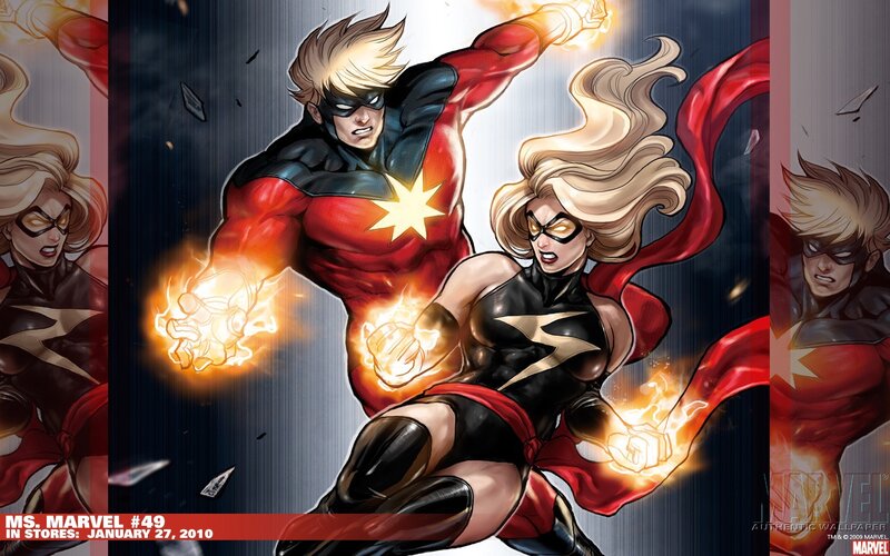 Captain Marvel Characters — Red