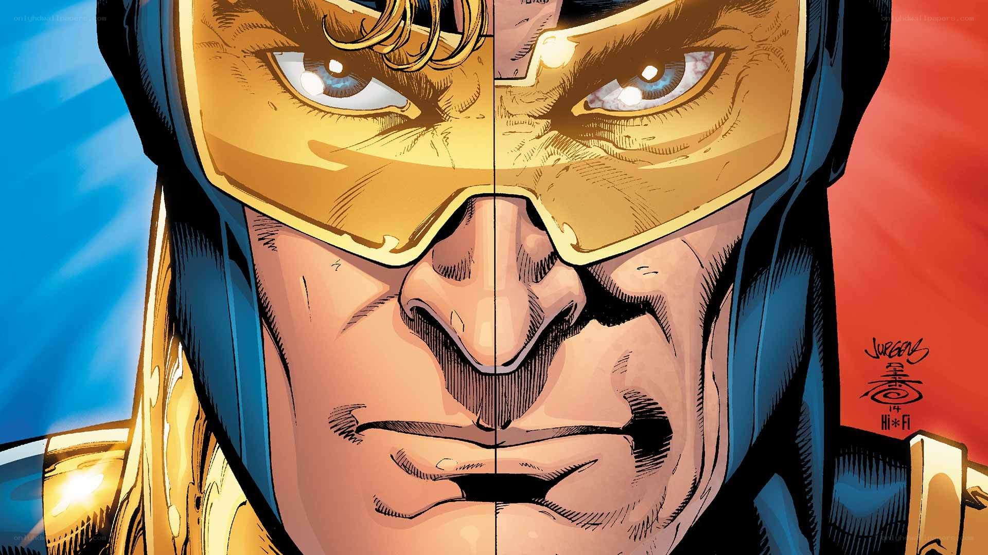 Captain Marvel close-up