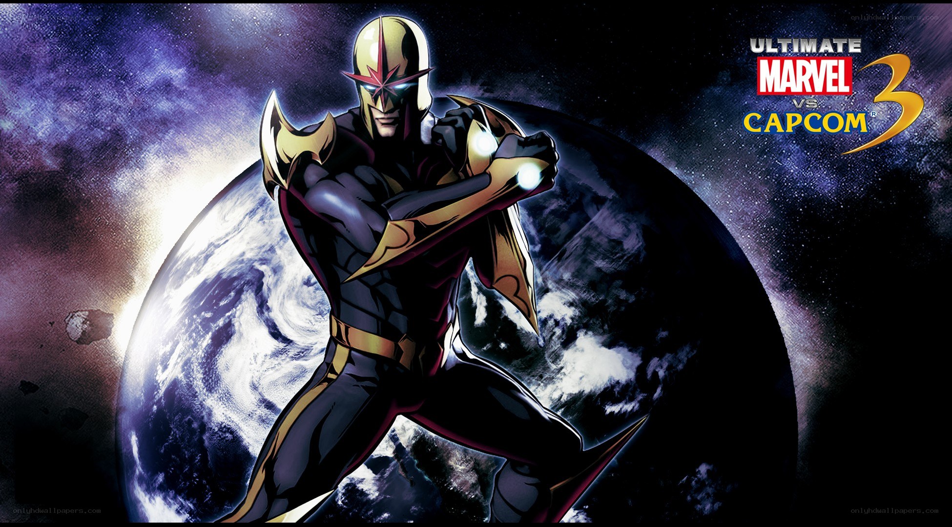 Captain Marvel in space