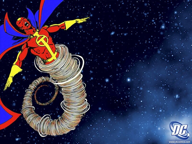 Captain Marvel in space