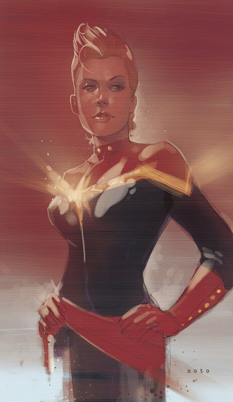 Captain Marvel portrait