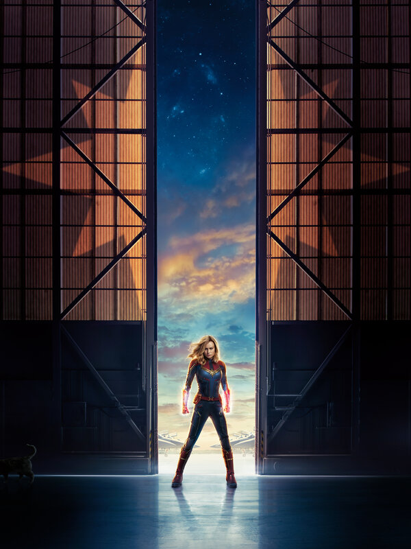 Captain Marvel Standing