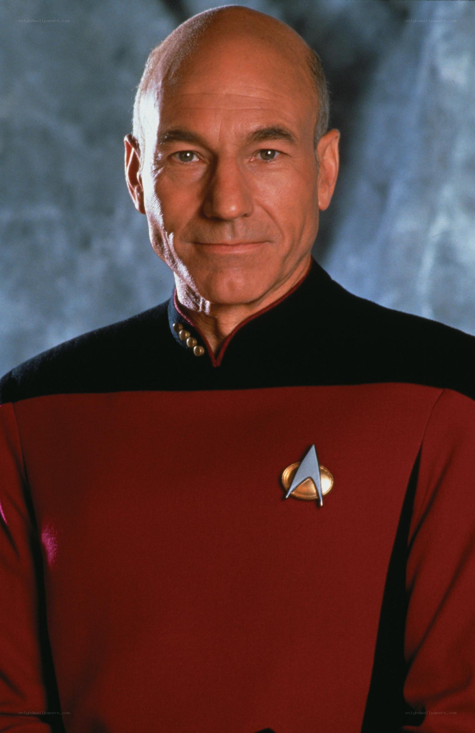Captain Picard in uniform
