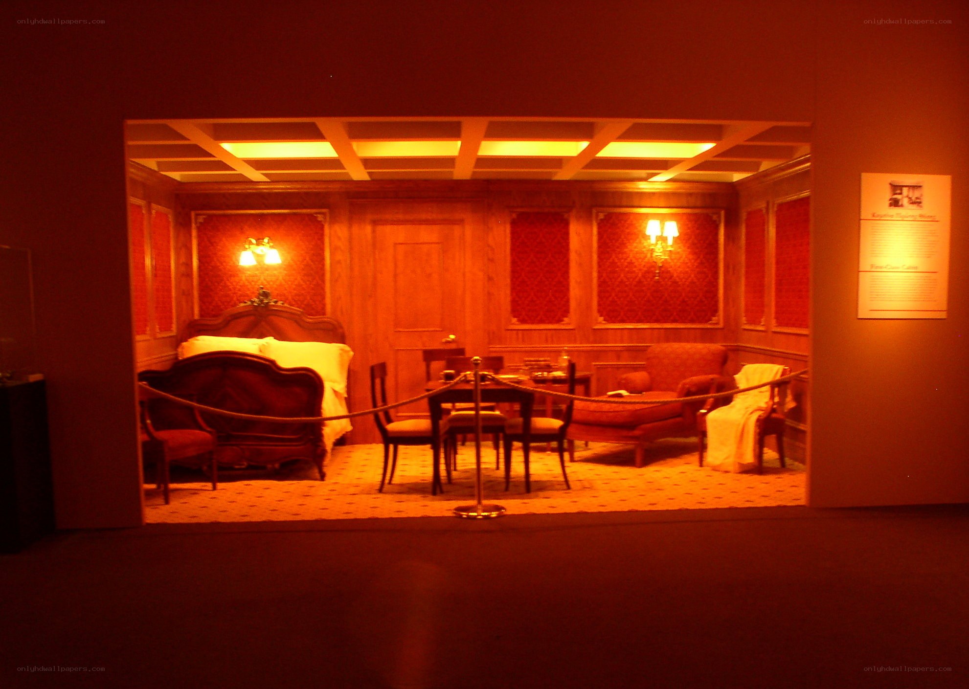 Captain's Quarters exhibit