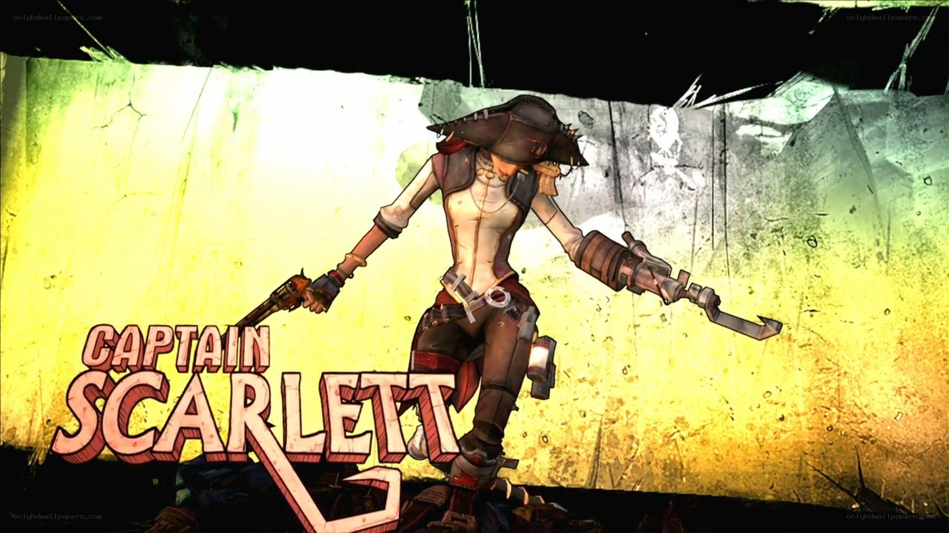 Captain Scarlett character art