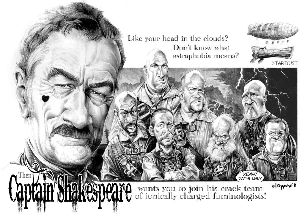 Captain Shakespeare recruitment poster