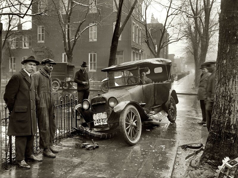 Car Accident on Street