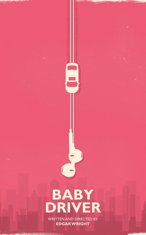 Car and Earbuds Hanging