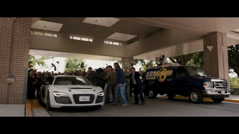 Car arrival at building entrance
