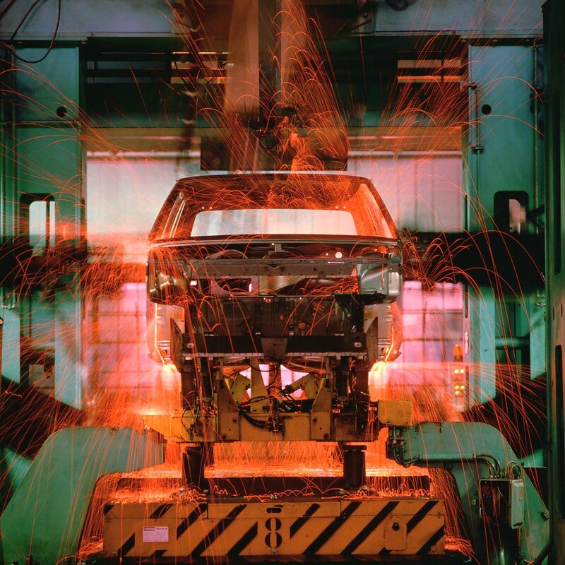 Car assembly sparks