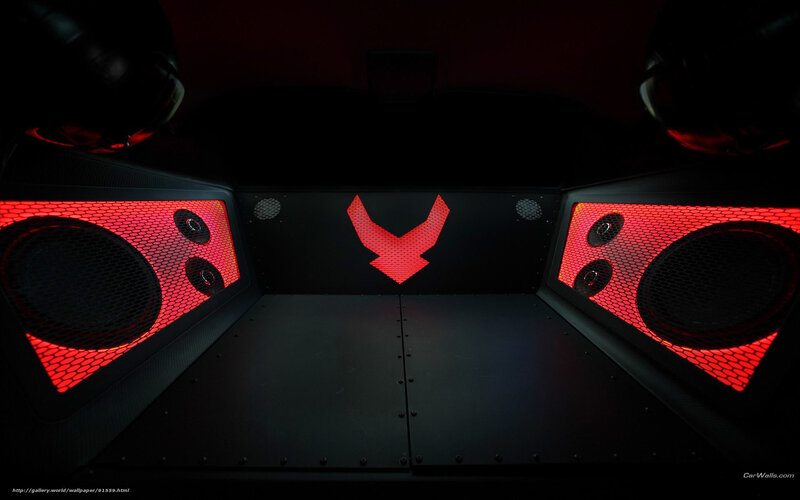 car audio system interior