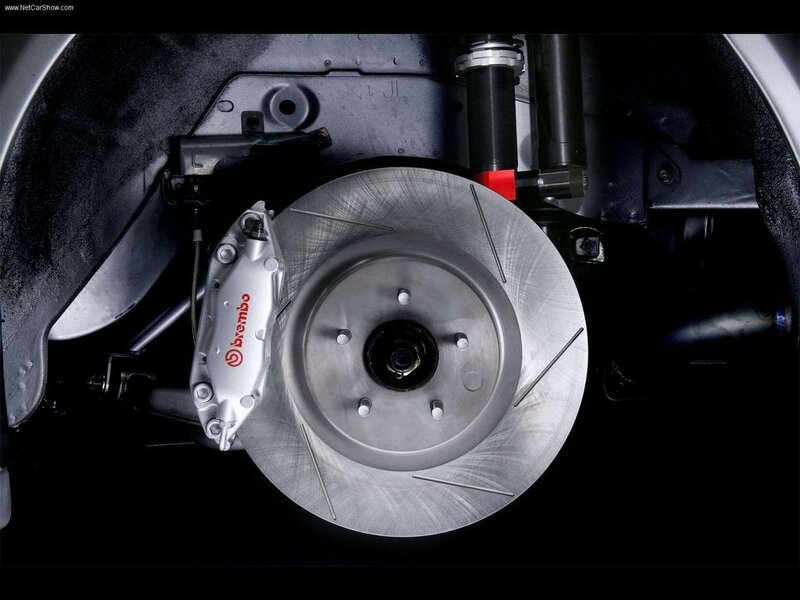 Car Brake System — Silver, Dramatic