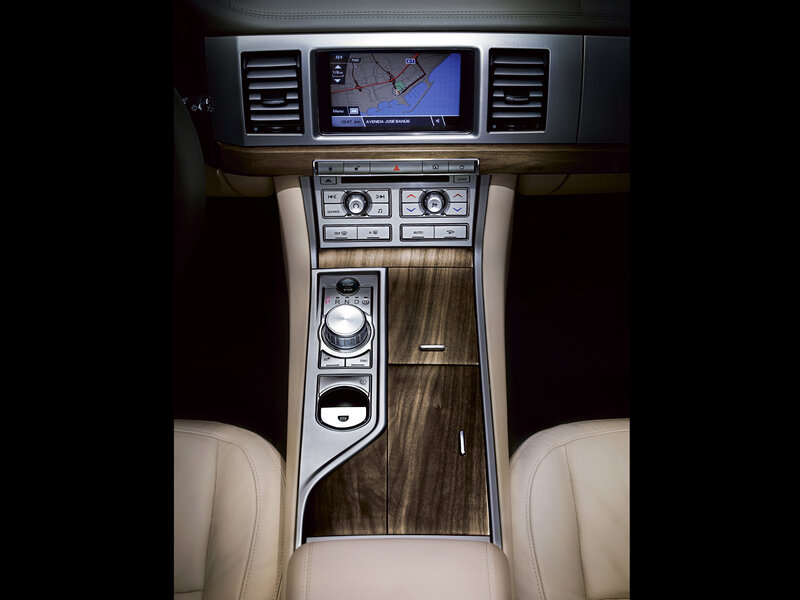 Car Center Console — Beige