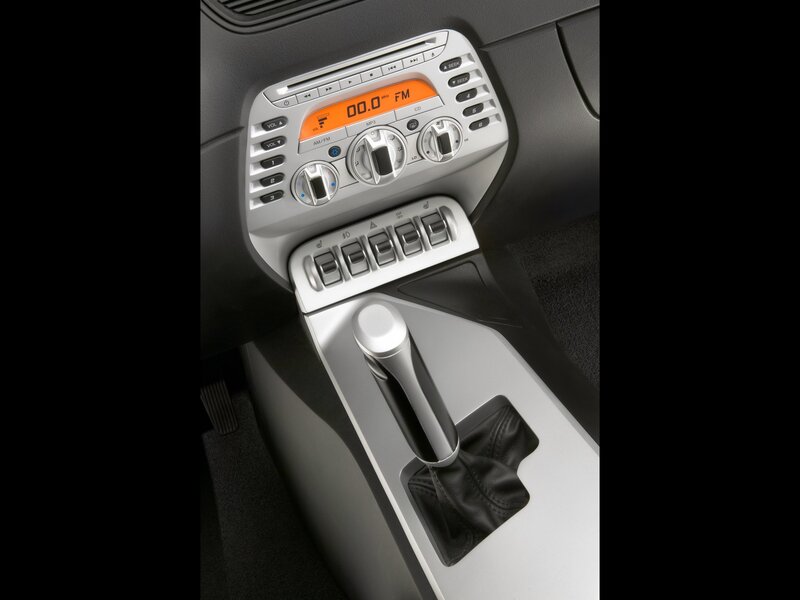 car center console interior