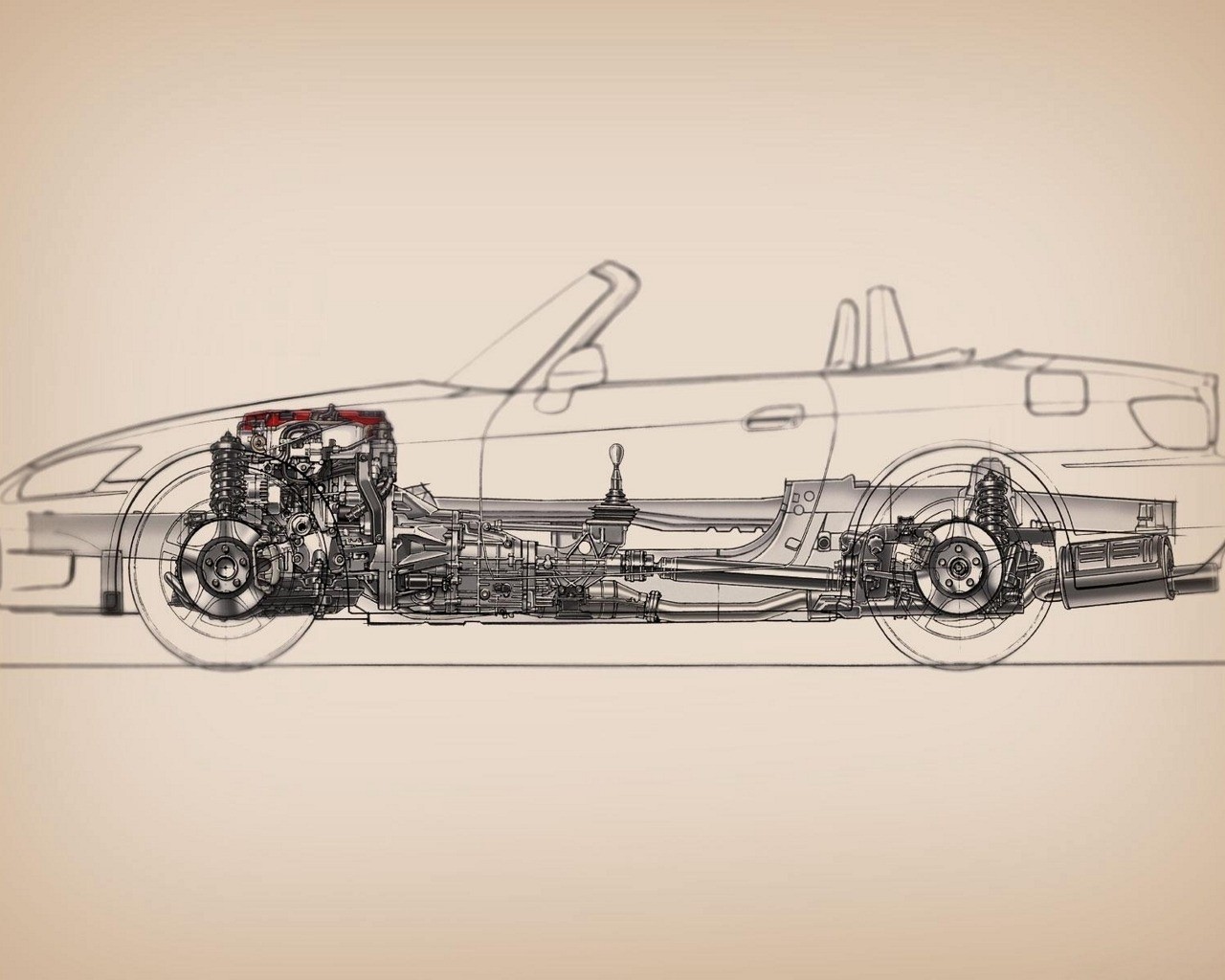car chassis diagram
