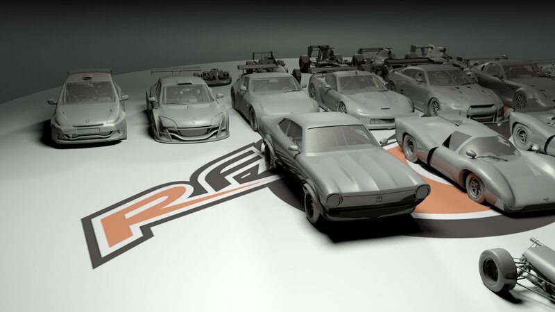 car collection display