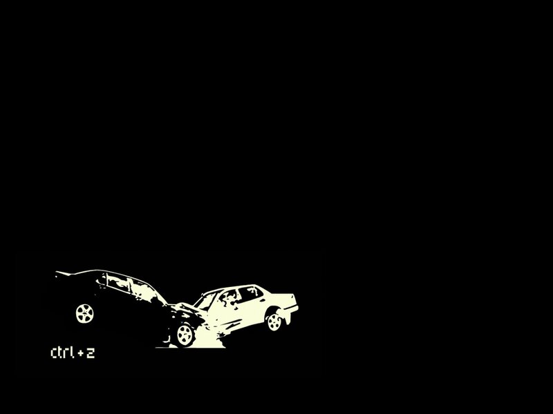 car crash illustration