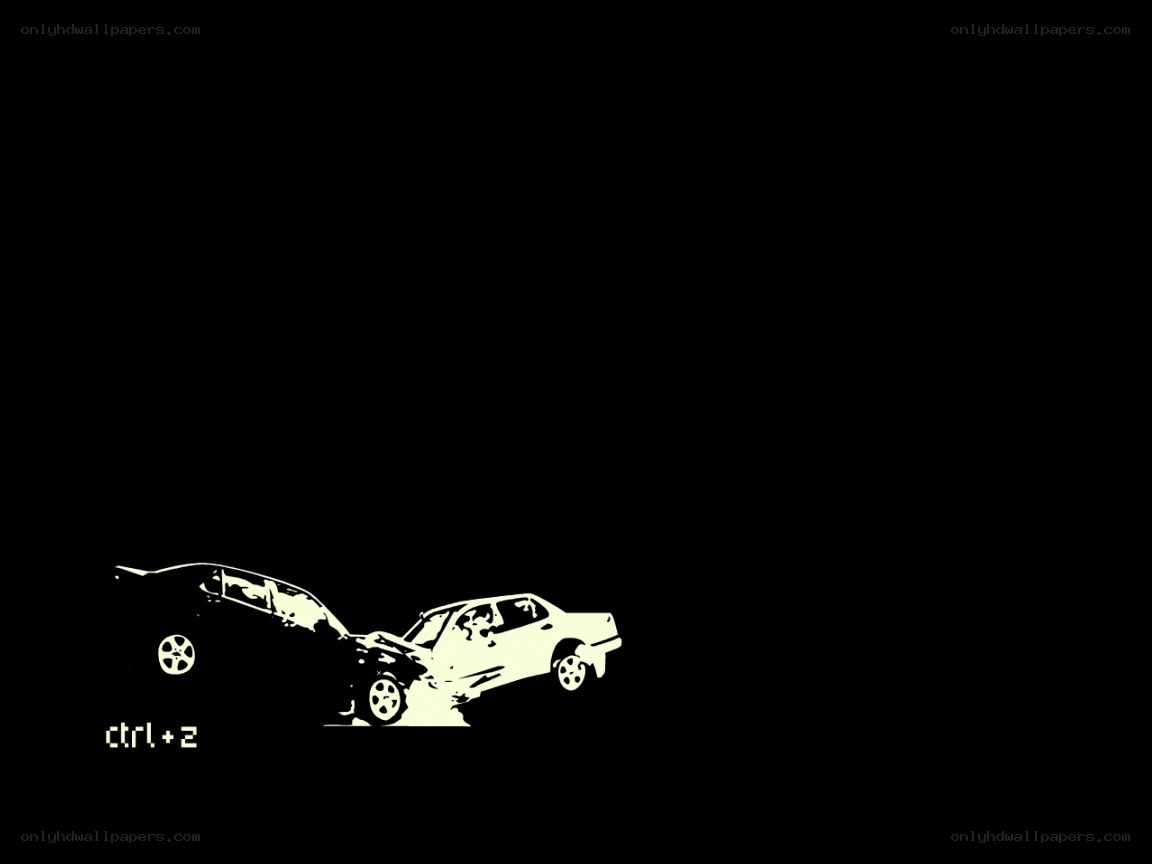 car crash illustration