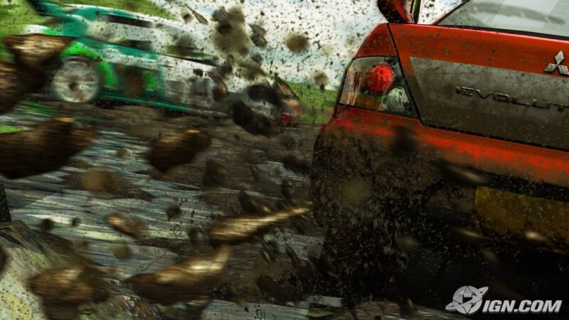 car crash in mud