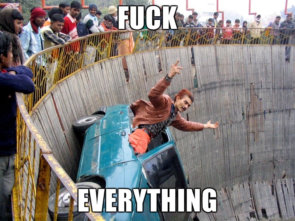 car crash meme