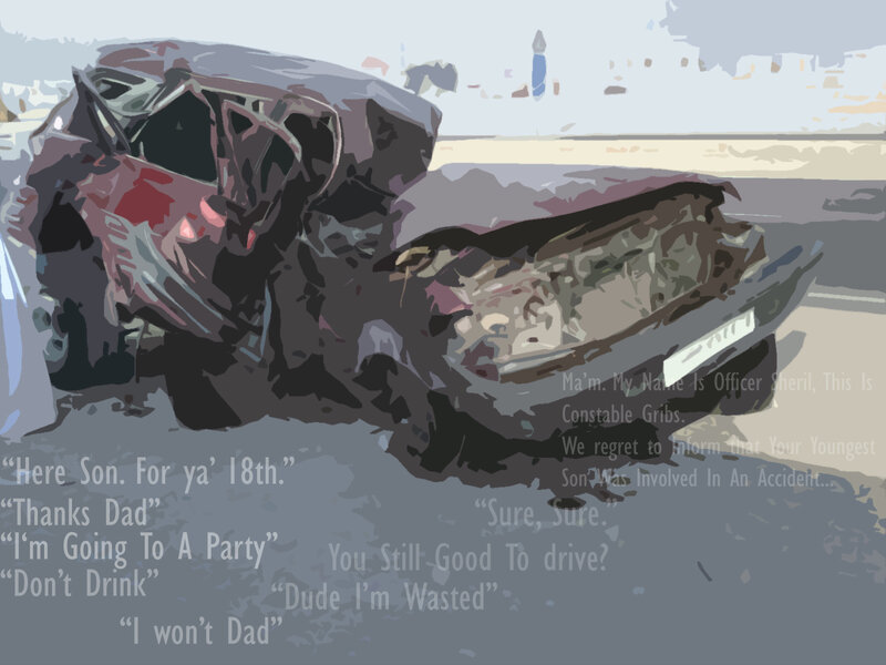 Car Crash Scene