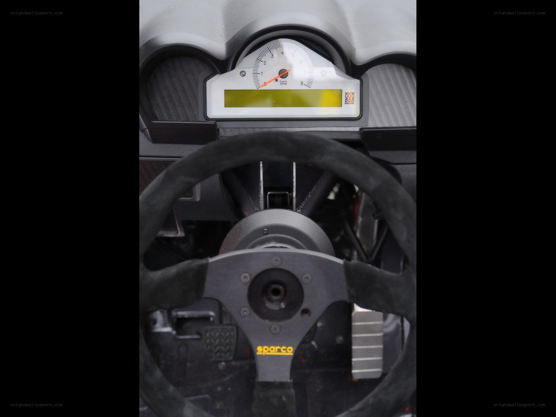 car dashboard and steering wheel