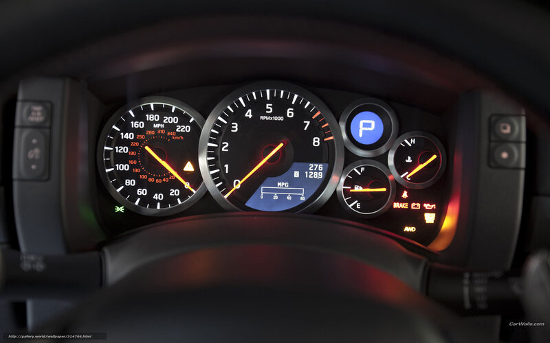 Car Dashboard — Black, Dark, Photograph, Steering Wheel