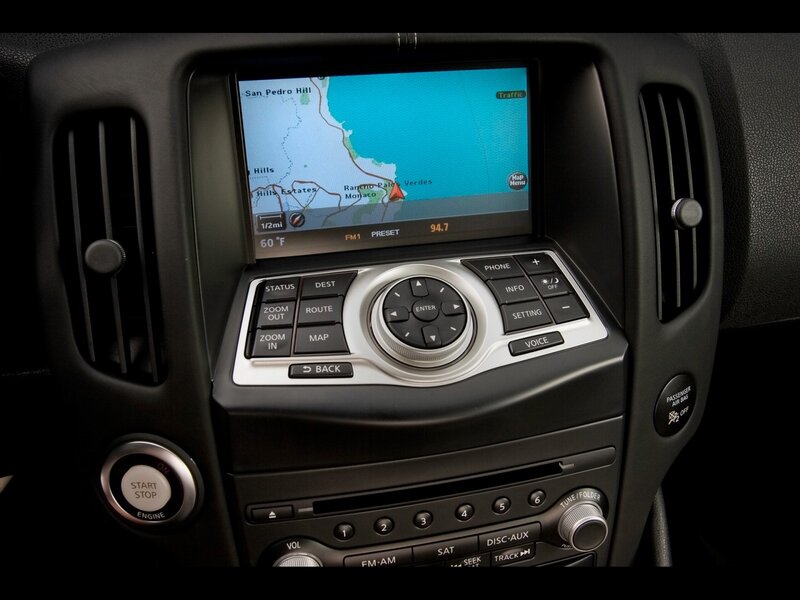 Car Dashboard — Black, Neutral, Photograph, Navigation Screen
