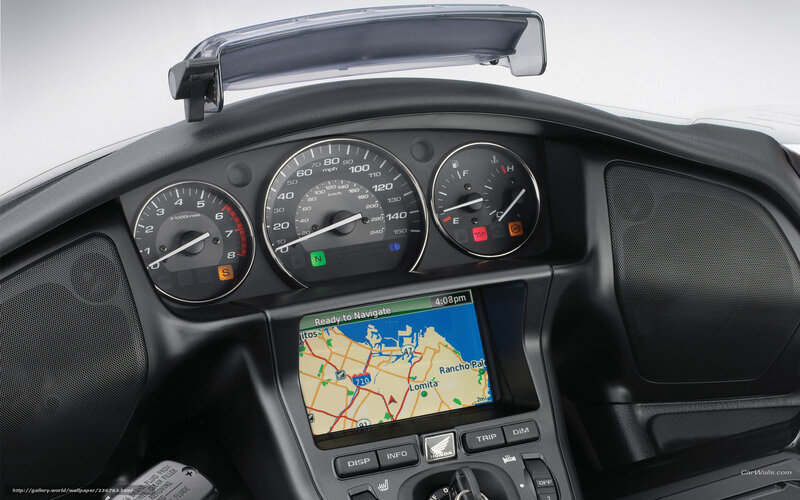 Car Dashboard — Black, Neutral, Photograph, Speedometer, Navigation Screen