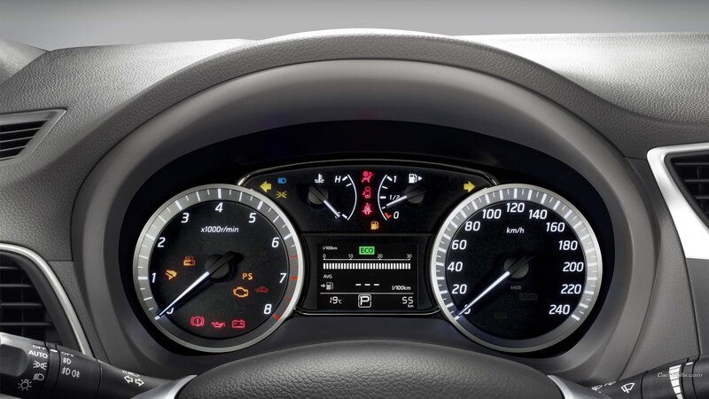 Car Dashboard — Black, Neutral, Photograph, Steering Wheel, Gauges, Digital Display