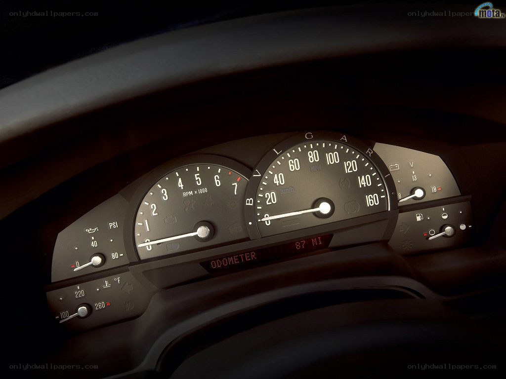 car dashboard close-up