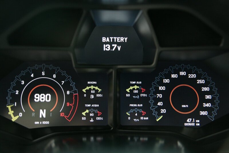 Car dashboard display