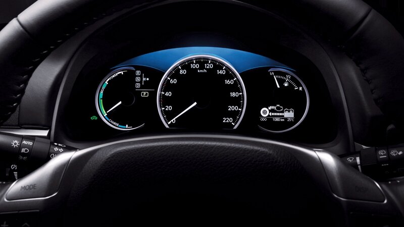 car dashboard display